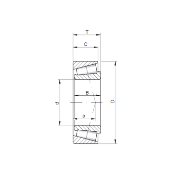 LL428349/10 ISO Tapered Roller Bearings #1 image